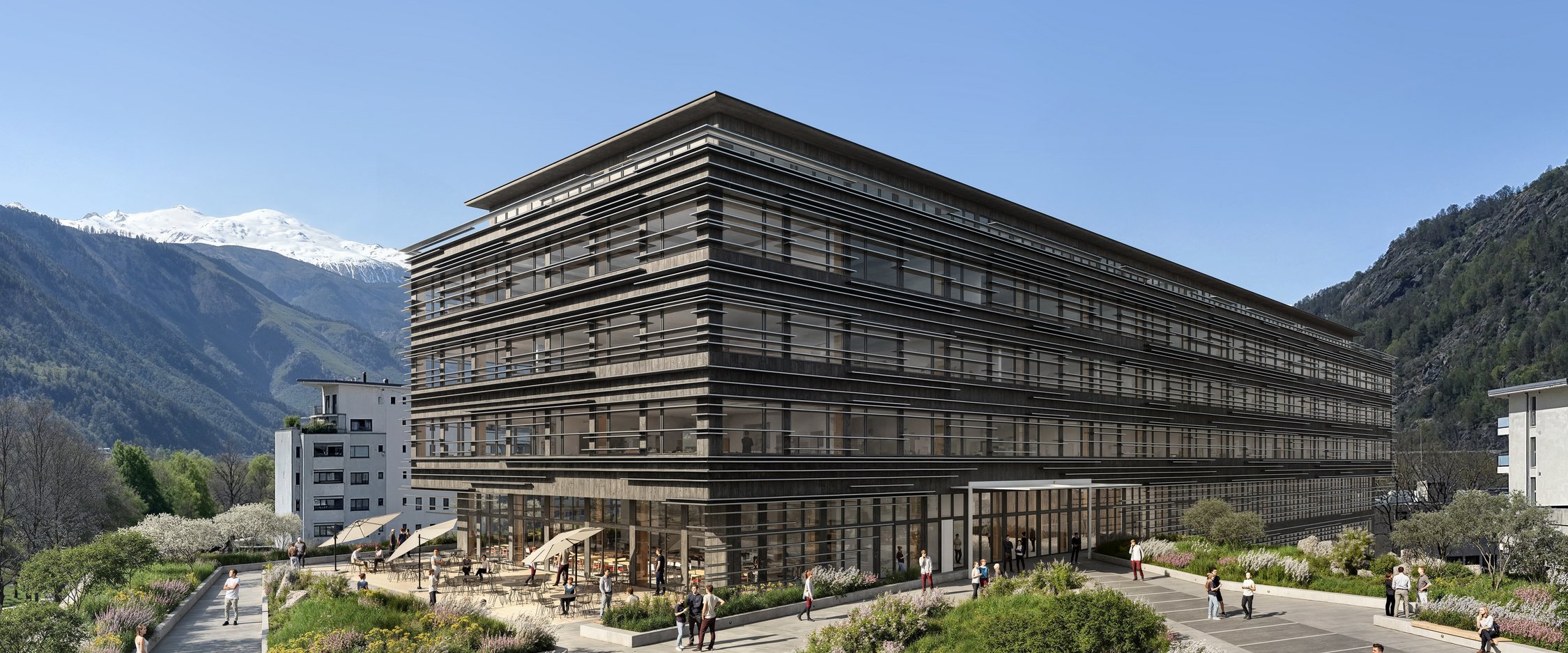 Neubau Campus HES-SO Valais Neubau Campus HES-SO Valais