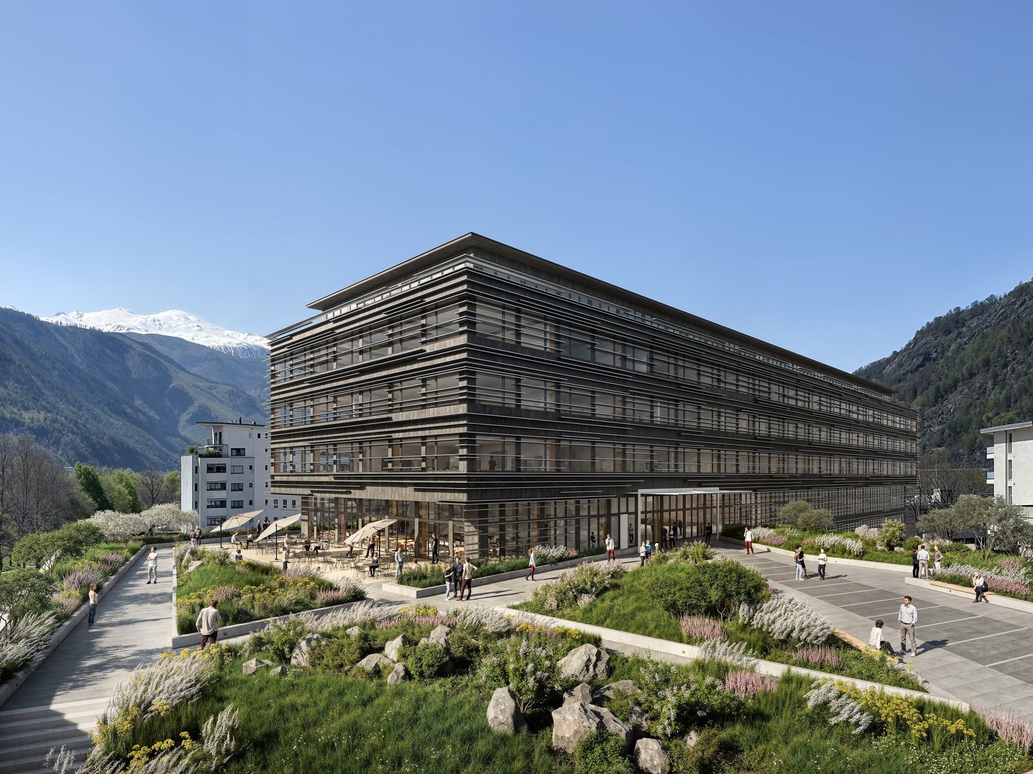 Neubau Campus HES-SO Valais Neubau Campus HES-SO Valais