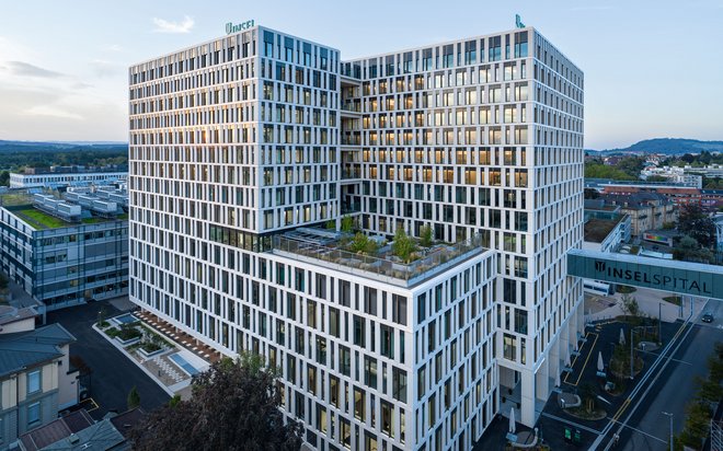 Neubau Anna-Seiler-Haus, Inselspital, Universitätsspital Bern