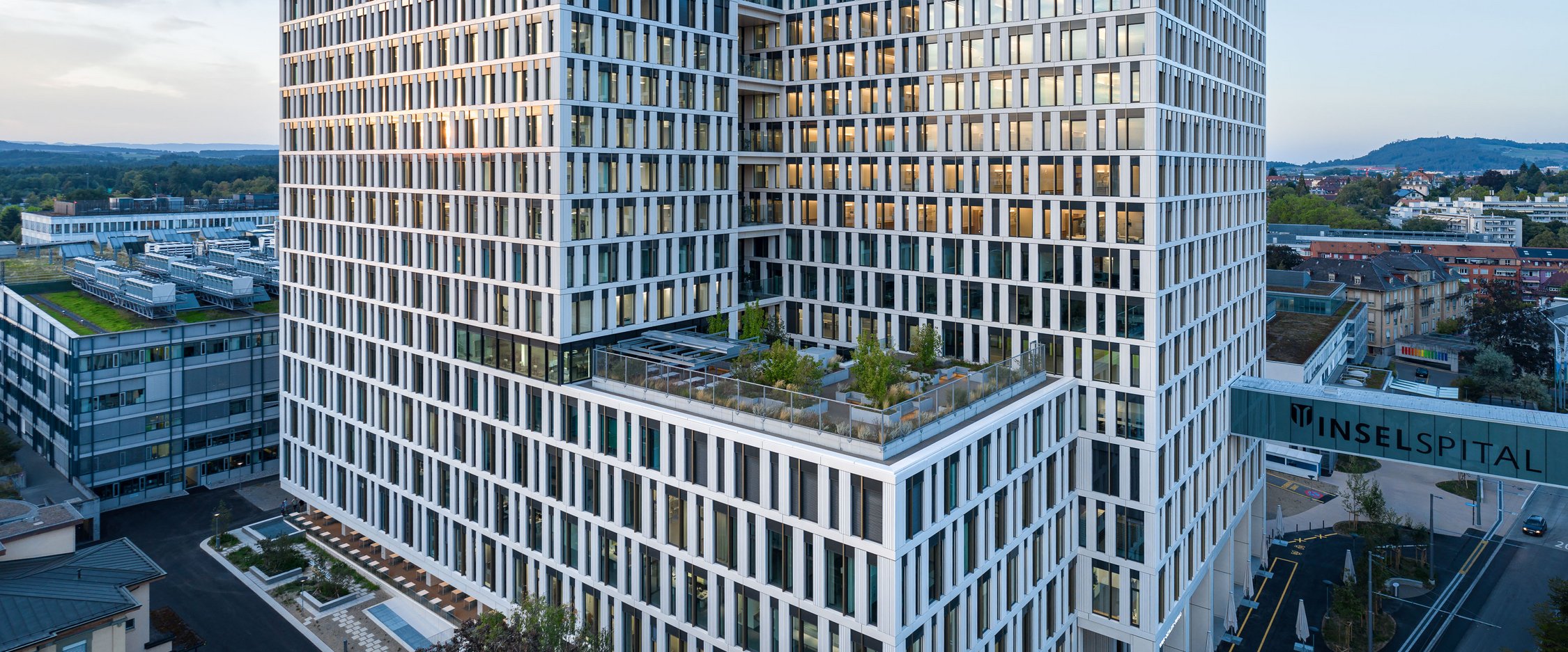 Neubau Anna-Seiler-Haus, Inselspital, Universitätsspital Bern Neubau Anna-Seiler-Haus, Inselspital, Universitätsspital Bern