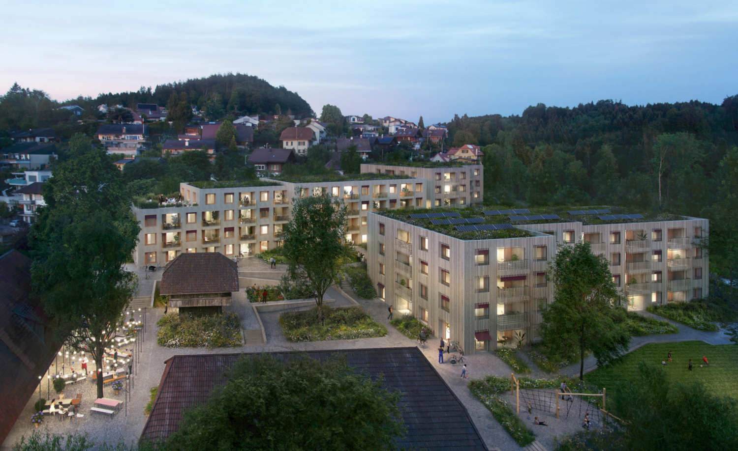Studienauftrag Haltenrain Studienauftrag Haltenrain