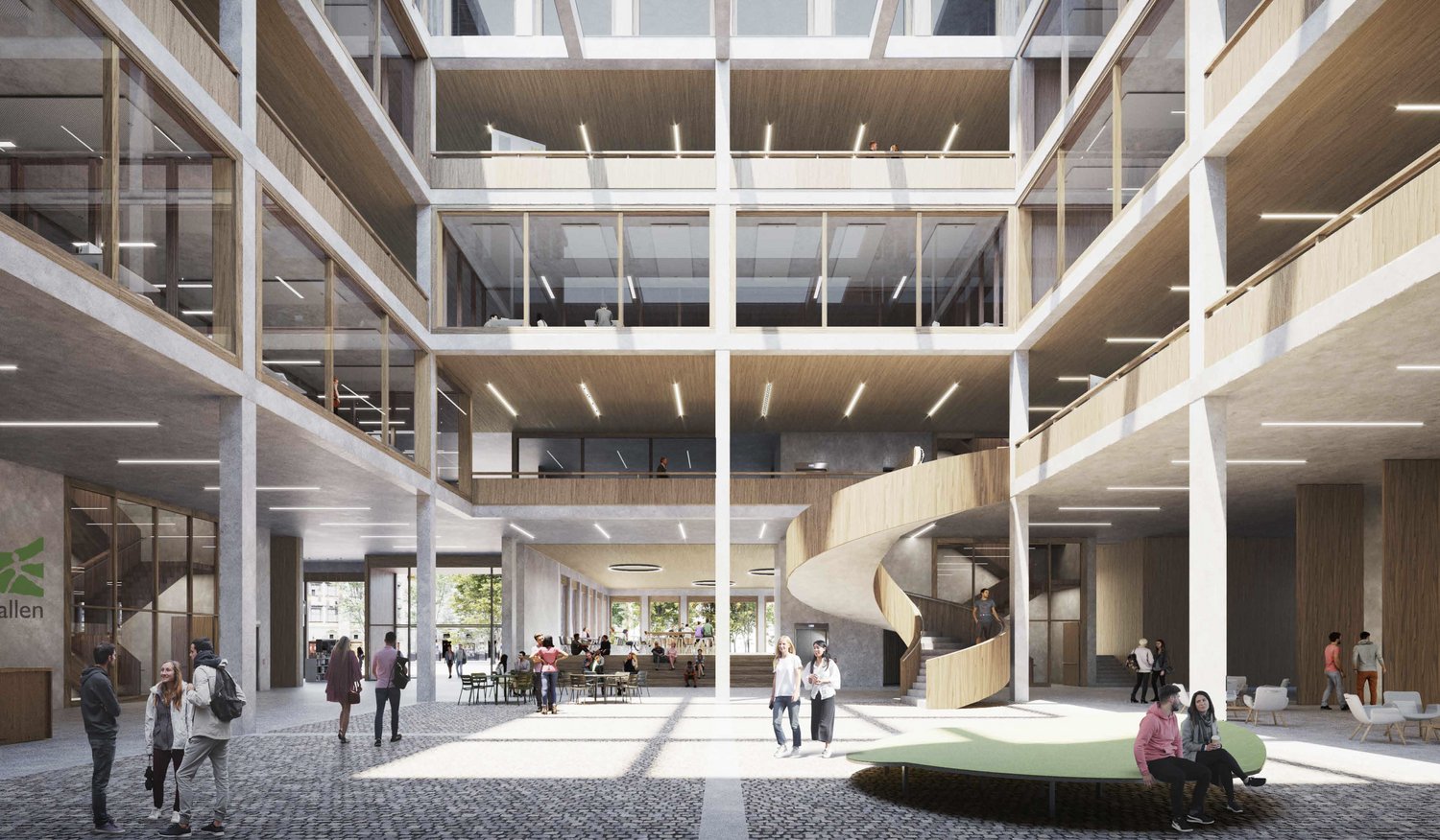 Neubau Campus Universität St. Gallen Neubau Campus Universität St. Gallen