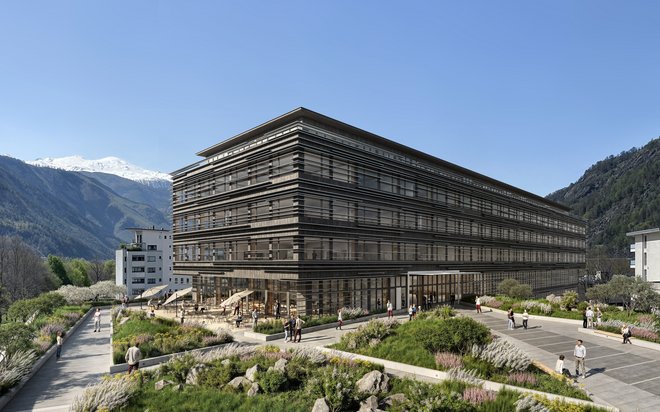 Neubau Campus HES-SO Valais Neubau Campus HES-SO Valais