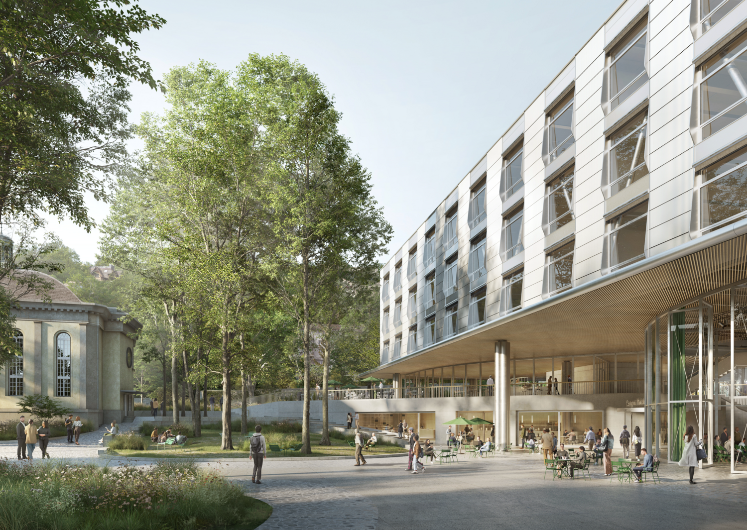Neubau Campus Platztor, Universität St. Gallen Neubau Campus Platztor, Universität St. Gallen